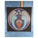 ROLAN A. JOHNSON "REJOICE" 14" x 14"  PRINT