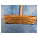 2004 LONGABERGER RECTANGLE BASKET 14.5" x 8"