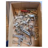 ASSORTED VINTAGE CAN AND BOTTLE OPENERS BOX LOT