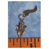 GRAND CANYON STERLING SILVER ARROWHEAD CHARM 2g