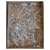 ANTIQUE CRYSTAL CHANDELIER PRISMS BOX LOT