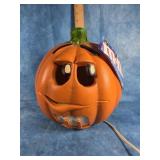ORANGE M&M LIGHT UP HALLOWEEN FOAM PUMPKIN