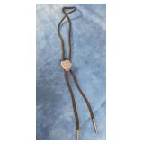 VINTAGE AGATE STONE BOLO TIE