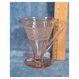 JEANETTE PINK DEPRESSION GLASS PITCHER
