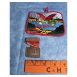 BOY SCOUT PIASA BIRD TRAIL MEDAL AND PATCH