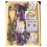 COSTUME JEWELRY BOX LOT