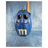 BLUE M&M LIGHT UP HALLOWEEN FOAM PUMPKIN