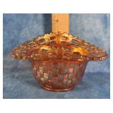 VINTAGE FENTON BLACKBERRY CARNIVAL GLASS BOWL