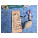 VTG. WEEDLESS WEBADUCK FISHING LURE