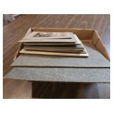 VINTAGE CABINET PHOTOS BOX LOT