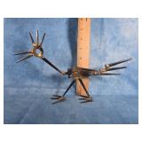 VTG. HORSE SHOE NAIL ROADRUNNER SCULPTURE