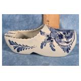 DELFT CERAMIC CLOG SHOE ASHTRAY