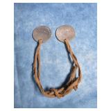 WWI DOG TAGS ORIGINAL CORD EDWARD MILLER 1378100