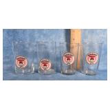 FOUR MOHASSAN GROTTA  2014 JUICE GLASSES