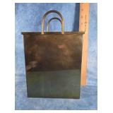 VINTAGE ITALIAN BRASS SHOPPING BAG