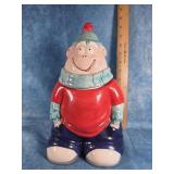 "GIGGLES" COOKIE JAR BY STONEAGE CERAMICS 2002