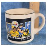 1980 PITTSBURGH CITY OF CHAMPIONS COFFEE MUG