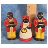 BLACK AMERICANA SALT AND PEPPER SHAKERS