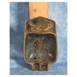 BRASS ASHTRAY DESIGNED BY REUVEN DAYAGI IN ISRAEL