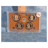 UNITED STATES MINT PRESIDENTIAL $1 COIN PROOF SET