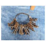 ANTIQUE SKELETON AND BARREL KEYS