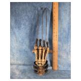 SKULL & BONES GAUNTLET STYLE HAND CLAW