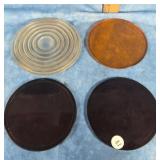 FOUR KOPP RAILROAD LANTERN LENS