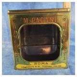 ITALIAN BISCOTTI TIN ADVERTISING STORE DISPLAY