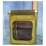 F. PESCATORI BISCUIT TIN  BISCOTTI TIN