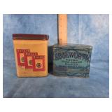 VINTAGE CIGARETTE TOBACCO TINS