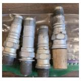 FOUR AIRCRAFT SPARK PLUGS CHAMPION