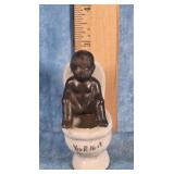 YOU-R-NEXT BLACK AMERICANA NOVELTY CERAMIC FIGURE