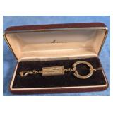 VINTAGE ANSON GOLD-TONED KEY CHAIN "G"