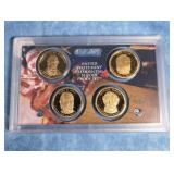 UNITED STATES MINT PRESIDENTIAL $1 COIN PROOF SET