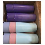 TUPPERWARE DRINKING CUPS BOX LOT