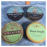 VINTAGE CIGARETTE TOBACCO TINS