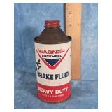 VTG. WAGNER LOCKHEED BRAKE FLUID TIN