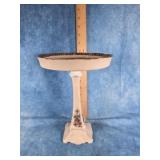 ANTIQUE COMPOTE PEDESTAL BOWL 9.5"