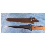 11.5" AKANSAS TOOTHPICK KNIFE WITH SHEATH