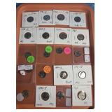 20 ROOSEVELT DIMES BOX LOT