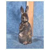 VTG. GODINGER SILVER-PLATED PETER RABBIT COIN BANK