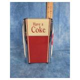 VTG. METAL COCA-COLA NAPKIN DISPENSER