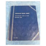 LICOLN CENT COLLECTION BOOK 1909 - 1940