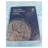 LICOLN MEMORIAL CENT BOOK STARTING 1959