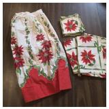 HOLIDAY HOSTESS SET APRON AND NAPKINS