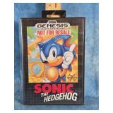 SONIC THE HEDGEHOG SEGA GENEISI CARTRIDGE GAME