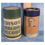 PHONOGRAPH RECORD CYLINDERS