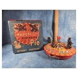 VTG. MATTEL "MUSICAL BLACKBIRD PIE" TIN TOY
