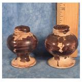 VINTAGE CERAMIC MEXICO SALT & PEPPER SHAKERS
