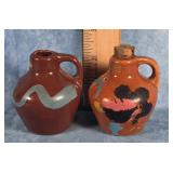 VTG. CERAMIC WATER JUG SALT & PEPPER SHAKERS